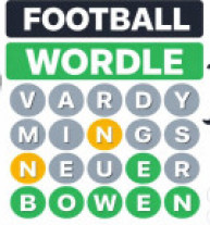 Football Wordle