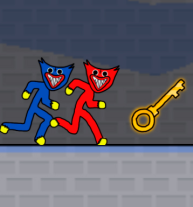 Stickman Huggy Party Duo