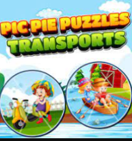 Pic Pie Puzzles Transports 