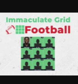 Immaculate Gridiron - Play Immaculate Gridiron On Wordle Online